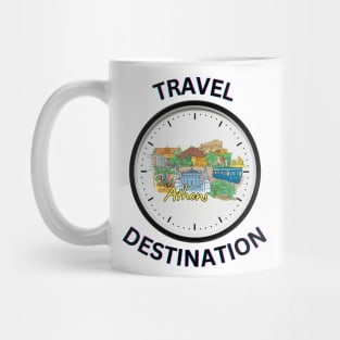 Travel to Athens Mug